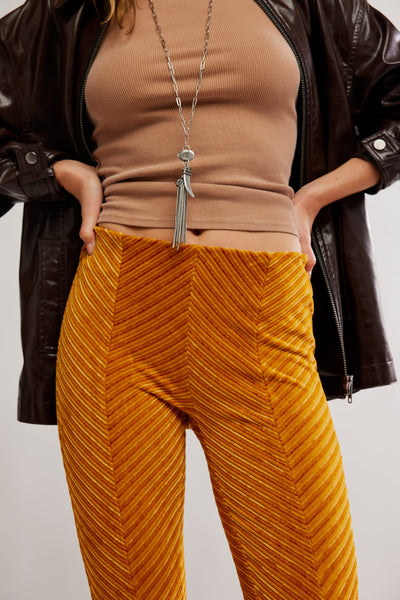 PENNY PULL ON VELVET PANT