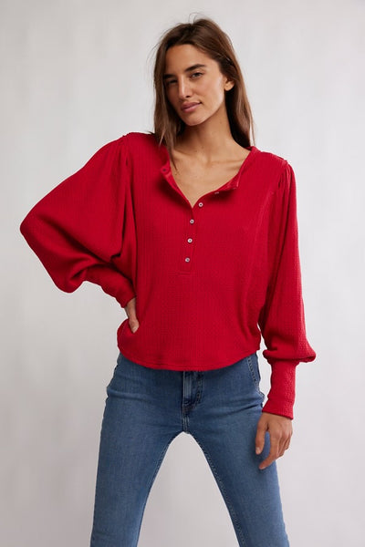 We The Free Quinn Knit Thermal in SALSA