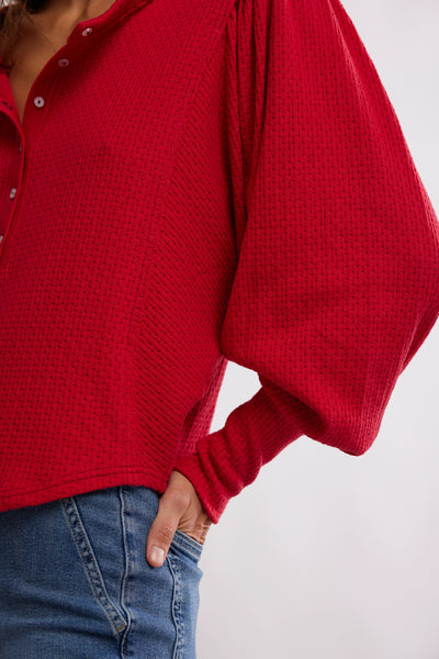 We The Free Quinn Knit Thermal in SALSA
