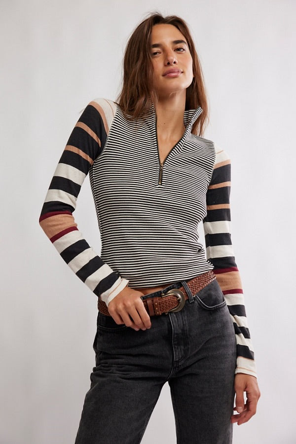 Avery Quarter Zip Top