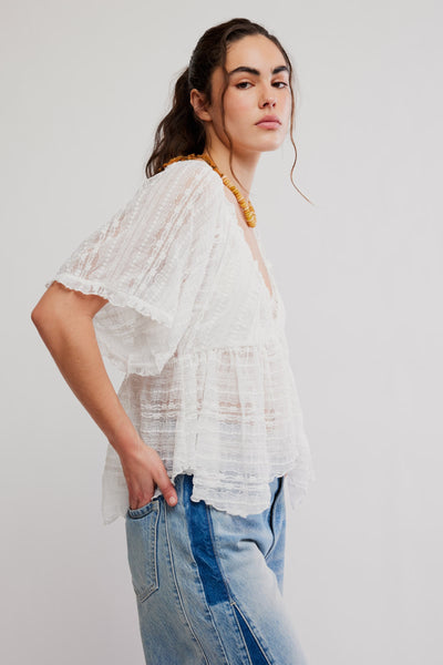 IN YOUR DREAMS LACE TOP