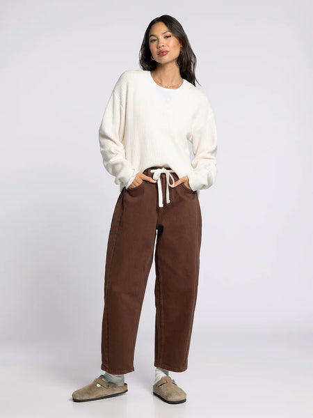 ANEES PANTS in Coffee