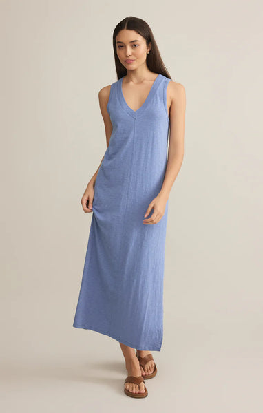 COASTLINE MIDI DRESS ~~ SKY BLUE