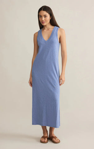 COASTLINE MIDI DRESS ~~ SKY BLUE