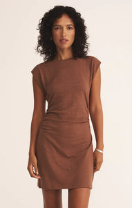 CAMINO TEXTURED MINI DRESS