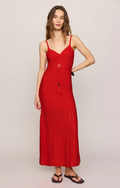 SUNDA CROCHET MAXI DRESS~SIZE S & L