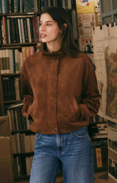 CORIN BUBBLE HEM JACKET