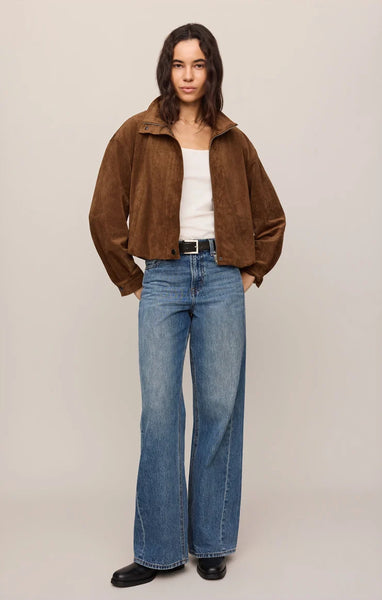 CORIN BUBBLE HEM JACKET