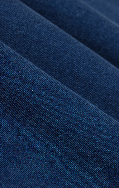 GAIL MIDI SKIRT in INDIGO