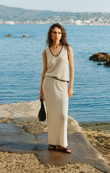 YESSENIA WHIPSTITCH TANK