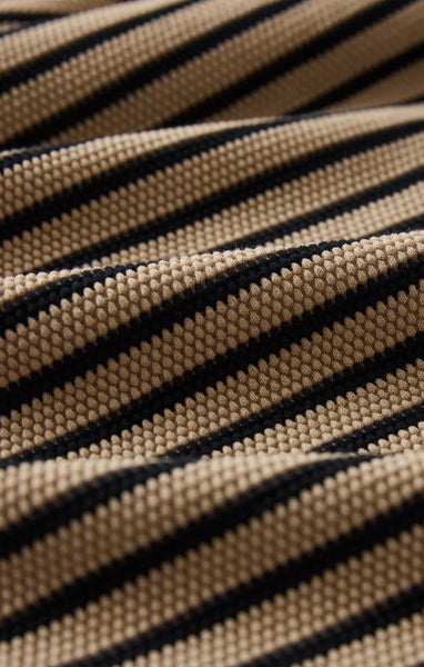 AINSLIE STRIPE MIDI SKIRT in ECLIPSE STRIPE