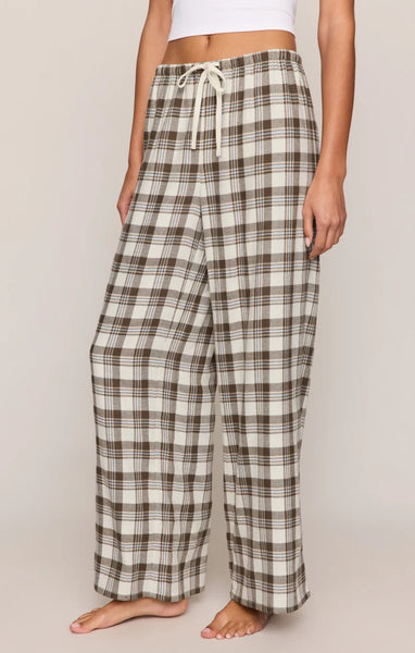 BETTER OFF PLAID FLANNEL PANT