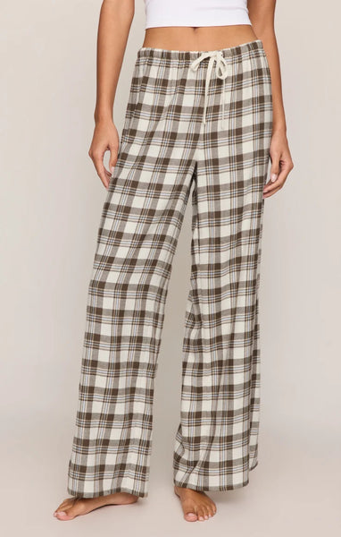 BETTER OFF PLAID FLANNEL PANT