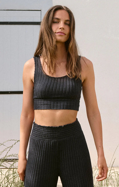 ZOE RIB TANK BRA