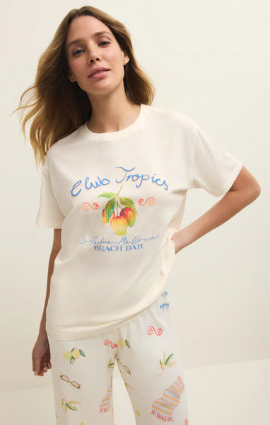 CLUB TROPICS BOYFRIEND TEE~~SIZE SMALL LEFT