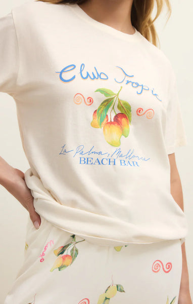 CLUB TROPICS BOYFRIEND TEE~~SIZE SMALL LEFT