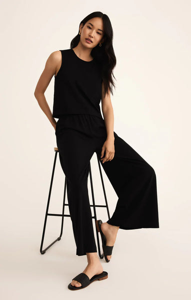 SCOUT JERSEY PANT in TRUE BLACK