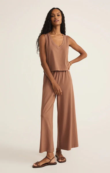 SCOUT JERSEY PANT in Teakwood