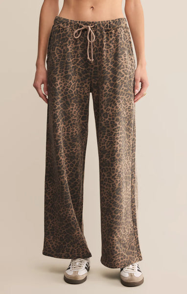 HUNTER KNIT LEOPARD PANT