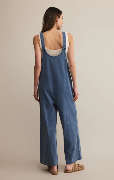 EVERYDAY JERSEY DENIM JUMPSUIT