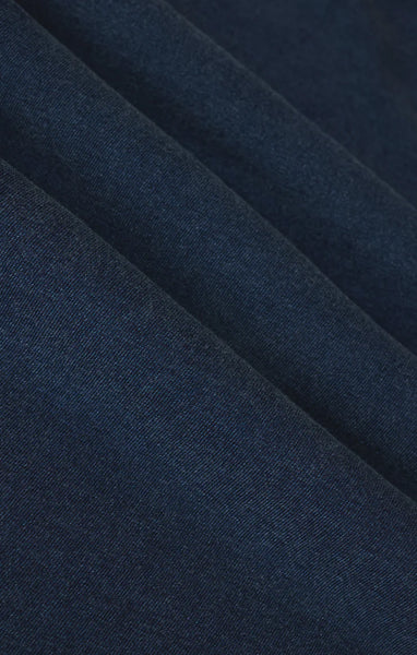 SLOANE V-NECK JERSEY DENIM TOP