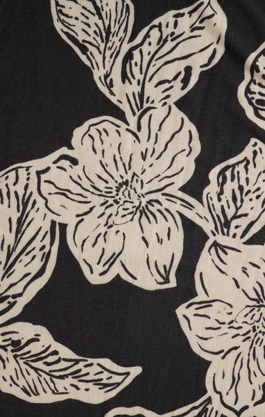 FLARED ASHA FLORAL JUMPSUIT