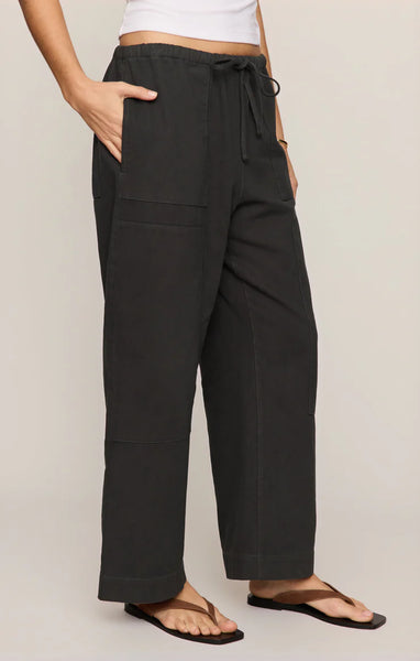 KIT TWILL CARPENTER PANT in ASH BLACK
