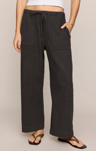 KIT TWILL CARPENTER PANT in ASH BLACK
