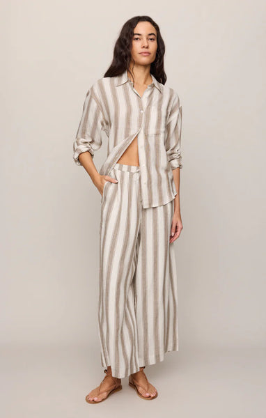 THE PERFECT LINEN STRIPED PANT