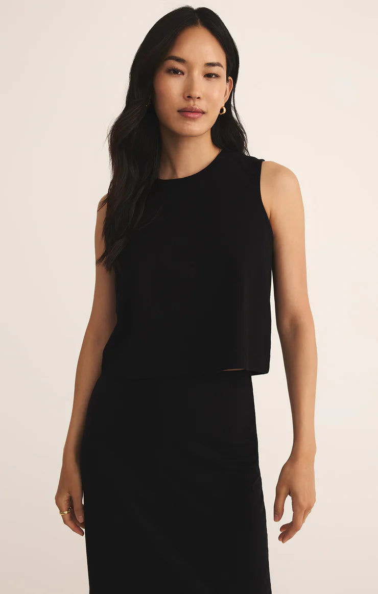 SLOANE COTTON JERSEY TANK~~ SIZE XS LEFT