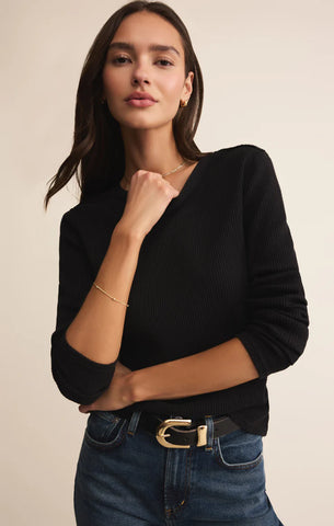 ARLET MINI THERMAL TOP~~BLACK