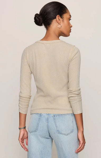 ARLET MINI THERMAL TOP~~SOFT ECRU