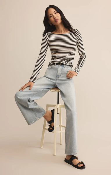 PRISTINE STRIPED TEE