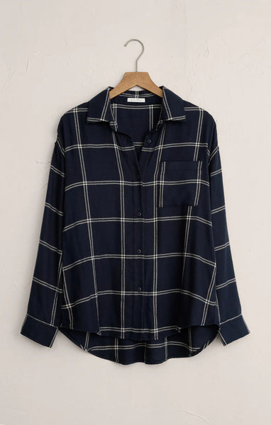 RIVER PLAID BUTTON UP~~FINAL SALE