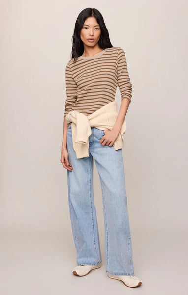 ARLET STRIPE THERMAL TOP