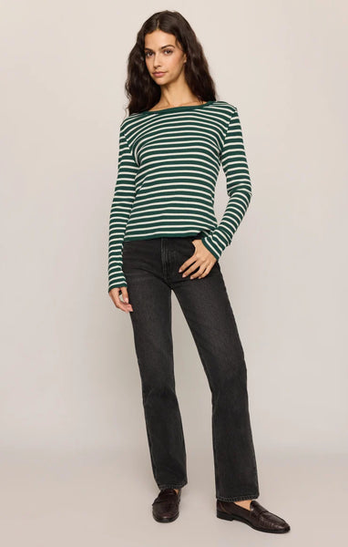 ARLET STRIPE THERMAL TOP