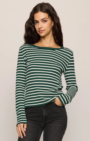 ARLET STRIPE THERMAL TOP