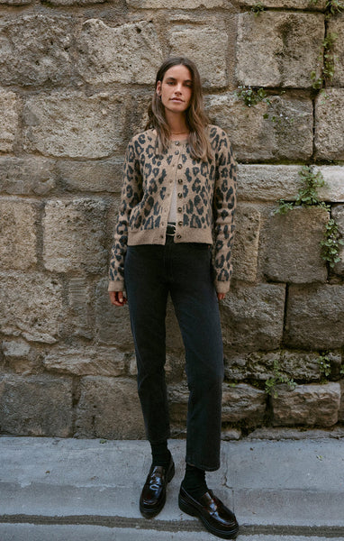 OUTLOOK LEOPARD CARDIGAN