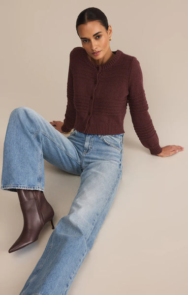 BETWEEN THE LINES CARDIGAN