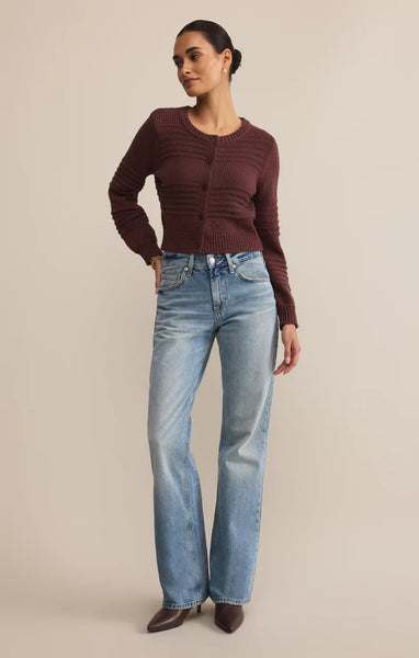 BETWEEN THE LINES CARDIGAN