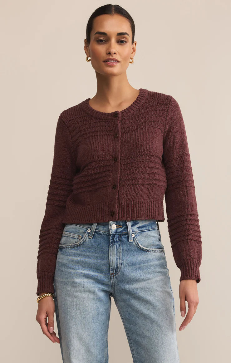 BETWEEN THE LINES CARDIGAN