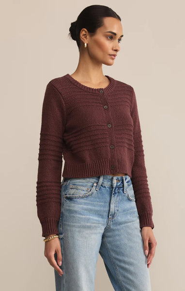 BETWEEN THE LINES CARDIGAN