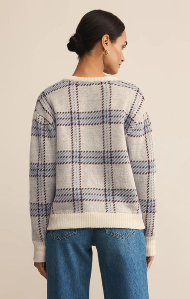 JUNCTION PLAID SWEATER