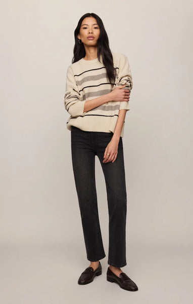 CIRRUS STRIPE SWEATER