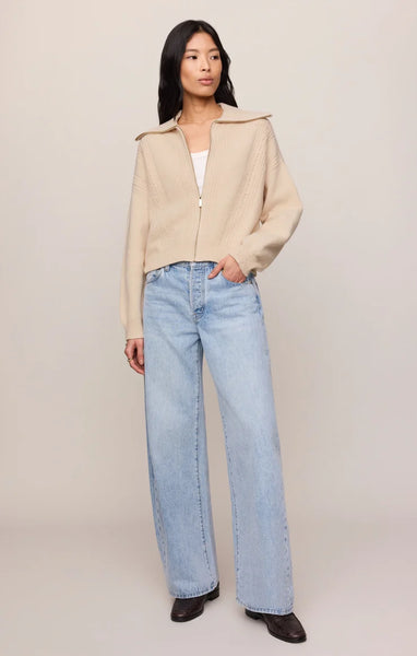 SILVERLAKE ZIP CARDIGAN