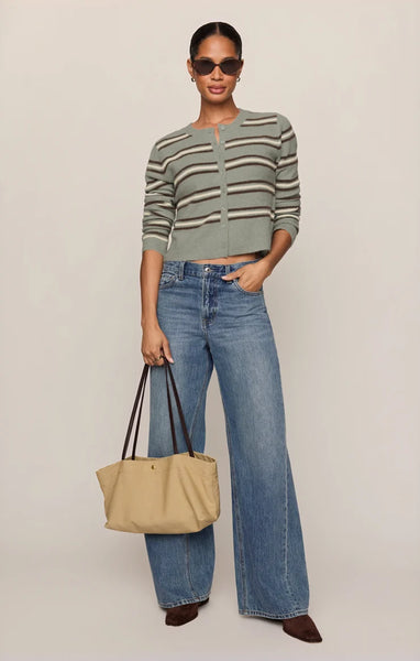 MEDINA COZY STRIPE CARDIGAN