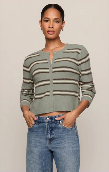 MEDINA COZY STRIPE CARDIGAN
