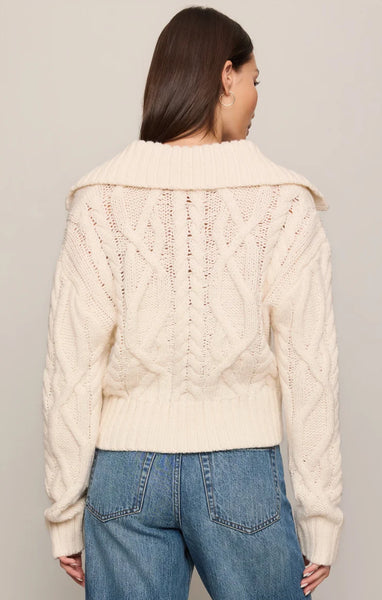 HARTWELL CABLE KNIT SWEATER
