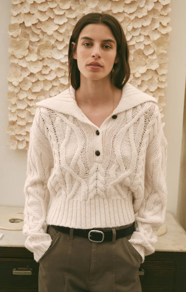 HARTWELL CABLE KNIT SWEATER