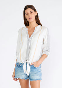 Ally Tie Front Top